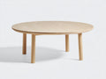 Table à manger ovale en bois 140×85×75 cm - bois clair veiné - piètement cylindrique contemporain